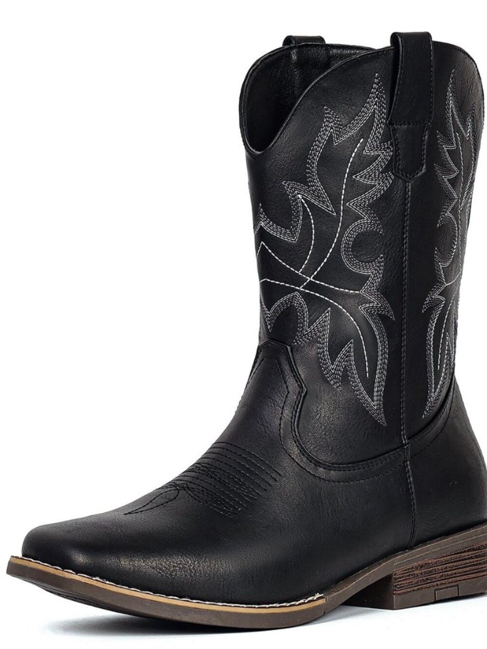 Cowboy Boots for Men Western Boots Square Toe